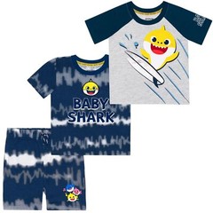 Licensed Nickelodeon 3 Piece Short Set Boy Baby Shark