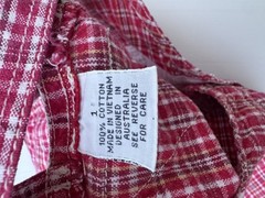 Vintage Fred Bare Overalls Size 1