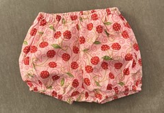 Vintage Boutique Baby Go Retro Cherry Print Bloomers Diaper Cover 12-18 Months
