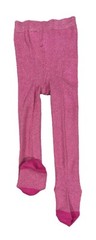Baby Girls’ Sparkle Sweater Tights Opaque Mid Rise – Cat & Jack Pink 12-24M