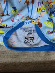 Disney Pixar Toy Story Footless Zip Sleeper Cotton Knit Long Sleeve 18M