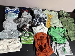 Baby Boy 6-MONTH Mixed Clothes lot Multicolor 21 pieces variety character pieces