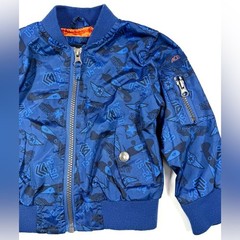 IXTREME Boys Bomber Jacket 24M Airplane Aviator Pilot Flight Military Style USA