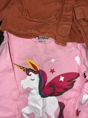 2t-3t Toddler Kids Girl Set of 13 pieces lot jeans, tops, pajamas, jacket
