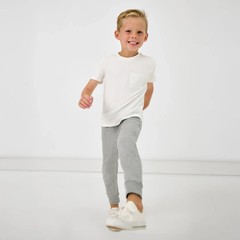 NWT Bloomie’s Baby BL1999 Toddler Kids Sage Gray Pull-On Jogger Pants Size 24m