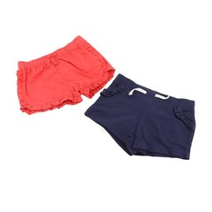 Carter’s Girl’s 2-Piece Mix & Match Short Set, size 4T, Navy / Coral