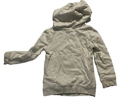 Cynthia Rowley Girls Size Small 4 Pullover Hoodie Heathered Gray Sparkle Unicorn