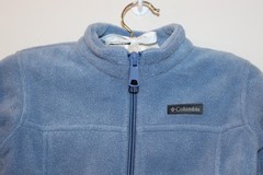 NWT Columbia Infant Boys Dusty Blue Birch Falls LS Fleece Jacket sz 2T