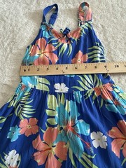 Children’s Place Toddler Girl Floral Dress Size 5/6 Adjustable Straps