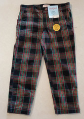 Cat & Jack Toddler Boys’ Tapered Pants Reinforced Knees Sz 4T New stretch New