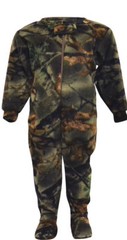TrailCrest Infant Toddler Camouflage Footies Boys Pajama PJ Sweatsuit Sleeper
