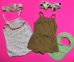 Baby Girl 3-6 Months 6-9 Months GAP Carter’s Clothes Outfits Sets Lot Bundle