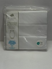 PRIMARK Baby 3 Sleeveless Bodysuits Size: 12-19 Months