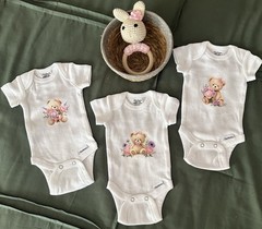Premiee Clothes – 3 Pcs/ Customized Bear for premature baby girl