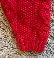 Janie and Jack Sweater Pants Red Size 3 6 Months NEW