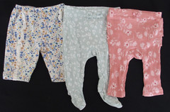 0 3 months Baby Girl Pants LOT EUC Floral Spring Summer Fall Laura Ashley Ruffle