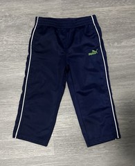 Puma Infant Baby Boys Athletic Pants Navy/Green Activewear Size 24 Month