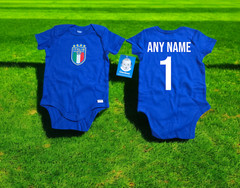Italy-Italia Baby Bodysuit.Personalized.