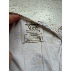 Magnetic Me Celestial Sun Moon Star Footie Pajama 3-6 Months Modal Sleeper