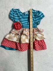 Counting Daisies Flutter Tunic Ruffle Layered Dress Infant Girl 18 Month