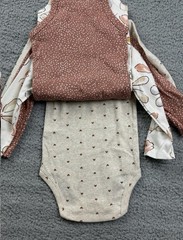 Carter’s Just One You Baby 3pk Long Sleeve Bodysuit Girls’ Size 18 Months