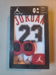 JORDAN 23 INFANT SET 3 PIECE NEW IN BOX 6-12 MONTHS