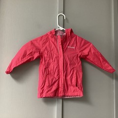 Columbia Jacket Toddler 3T Pink Switchback II Rain Full Zip Hooded Outdoor Coat