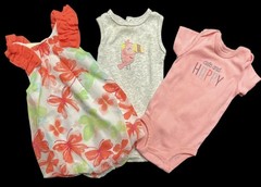 Baby Girl 3-6 Months 6-9 Months GAP Carter’s Clothes Outfits Sets Lot Bundle