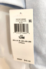 Polo Ralph Lauren Baby Logo Boys Light Blue Zip Hoodie/Pants 3 Pc Set 12M NWT