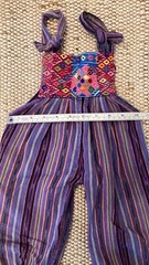 Vintage Guatemalan Child Toddler Overall Jogger 2T Unisex Y2K