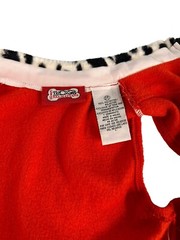 Vintage Y2K Disney 102 Dalmatians Red Fleece Full Zip Vest Size 2T