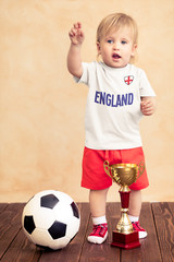 BABY Kids ENGLAND Football T-Shirt Name Chest Badge Jersey Kit World Cup 2026