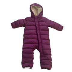 Primary Baby Size 12-18 Months Purple Snowsuit Recycled Polyester One Piece