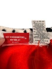 Vintage Y2K Disney 102 Dalmatians Red Fleece Full Zip Vest Size 2T