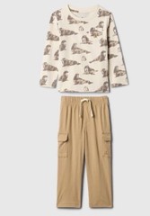 NWT Baby Gap Toddler BoysCargo T-Shirt Top Set Pants walrus u pick size $34.95