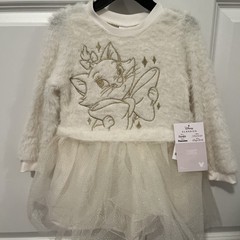 Disney Classics Aristocrats Tutu Dress Size 3T Color White
