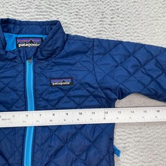 Patagonia Kids quilted puffer Jacket Size 2T Primaloft full zip
