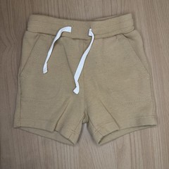 Unbranded 9-12 Mo 5 Piece Boys joggers Pants Shorts Gray/Tan/Cream