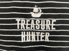 Carter’s Baby Boy Pirate Ship Treasure Hunter Cotton Short Sleeve Shirt Black 9M