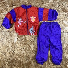 Vintage 1994 Power Rangers Mighty Morphin Kimberly Nylon Sweatsuit Kids Size 6X