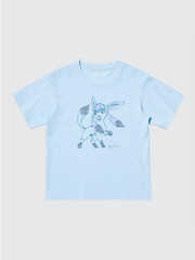 Brand New Uniqlo x Nintendo Pokemon Glaceon Baby Toddler 3T/4T T-shirt US Seller