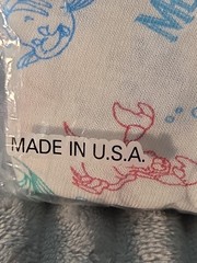 Vtg 1991 The Little Mermaid Girls Sz 2-3T Fruit of the Loom Fungals USA 3 Briefs