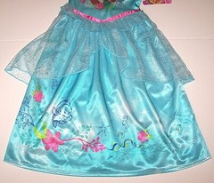 Disney Princess Ariel Little Mermaid Fantasy Nightgown Gown Pajamas New Girl