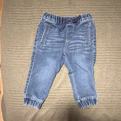 7 For All Mankind Baby Jogger Jeans Blue Denim 18M Elastic Waist Drawstring