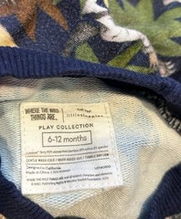 Little Sleepies Where The Wild Things Are Pajama Set 6-12 Months