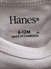 Hanes Baby Ultimate Flexy Long Sleeve Bodysuit Boys & Girls 8-Pack Size 6-12 M