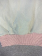 VTG 80s i ❤ U Pastel Pink Cat & Mouse Toddler Sweatshirt 24M ✨ Ultra Soft…