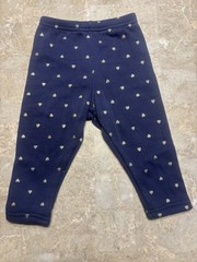 Carter’s Navy Blue with Gold Hearts Pants – 24M