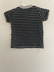 Carter’s Baby Boy Pirate Ship Treasure Hunter Cotton Short Sleeve Shirt Black 9M