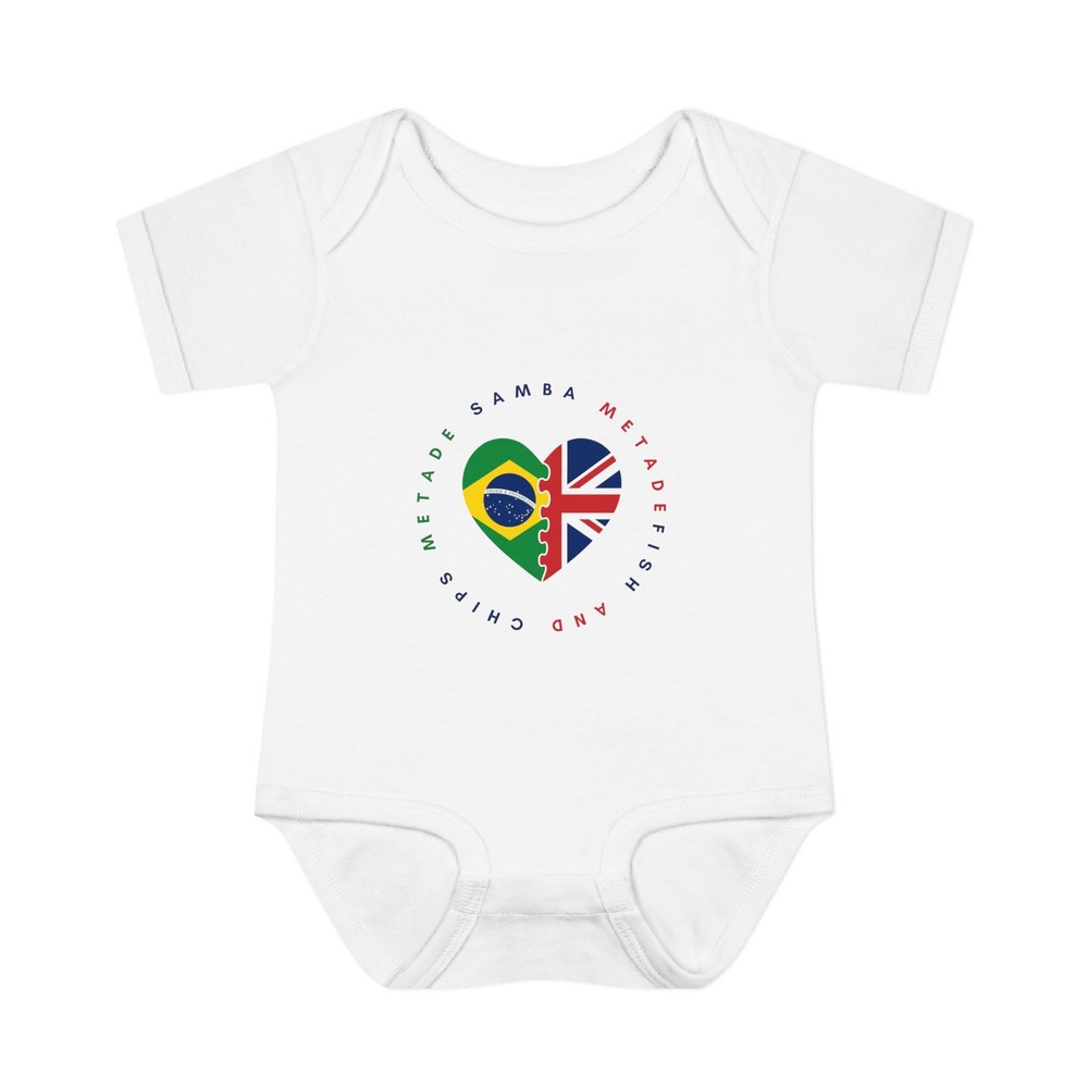 Brazil United Kingdom Baby Bodysuit – World Cup Family Matching Outfit